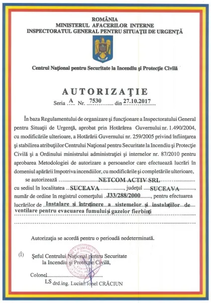 Netcom Activ certificate 4