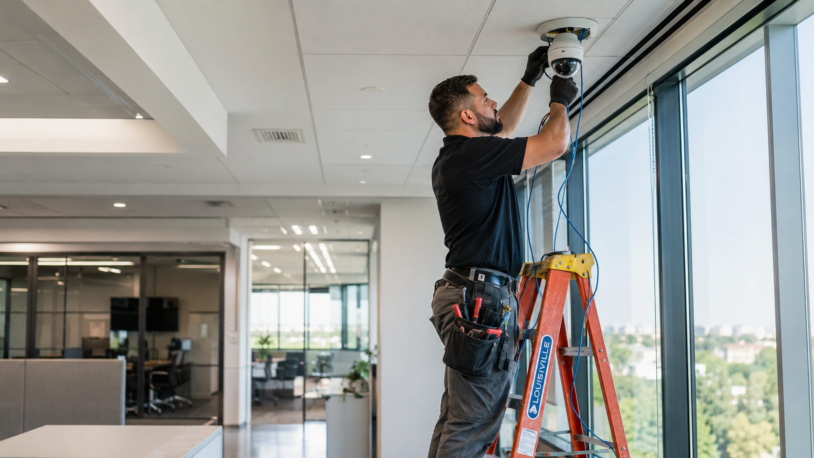 Mistakes in installing surveillance cameras